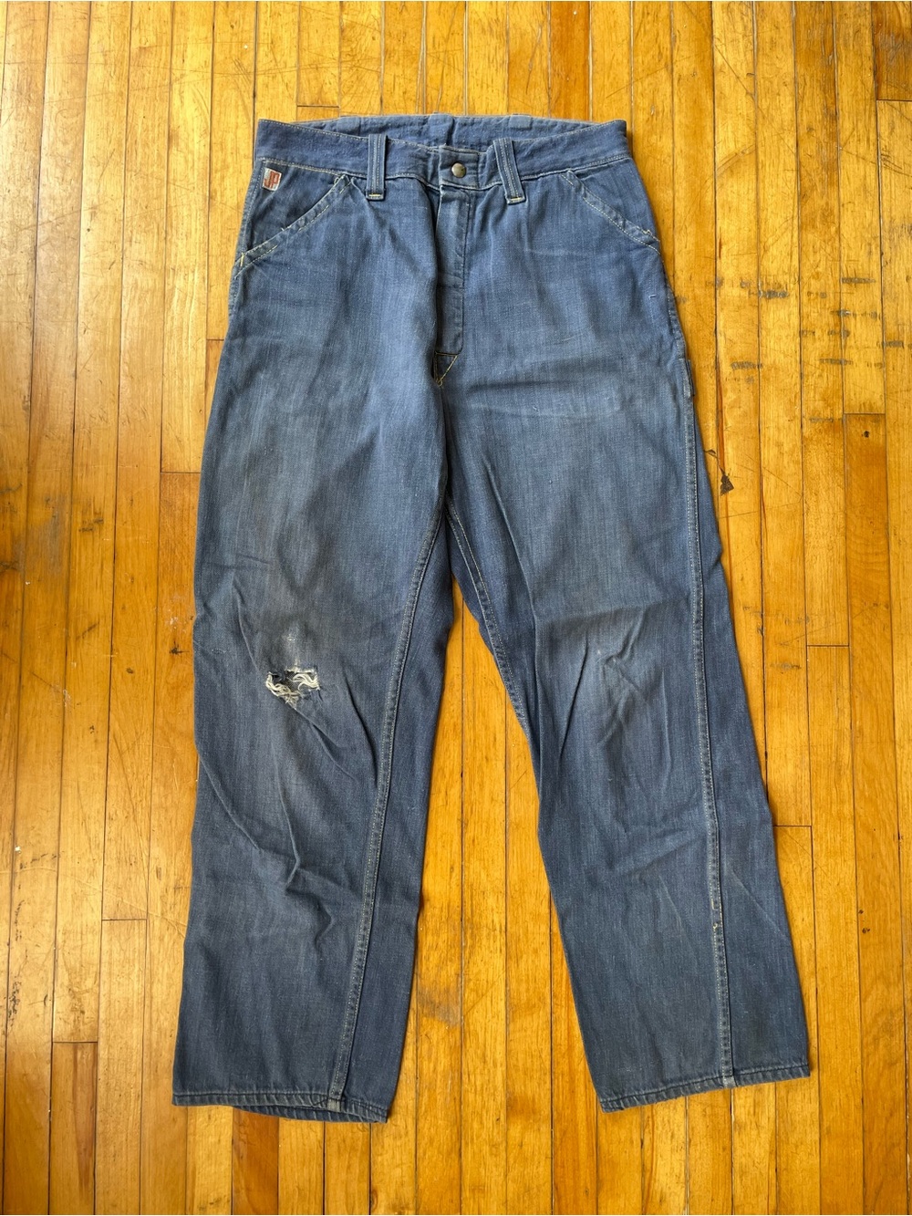 Vintage 1970's Workwear Farmer Jeans